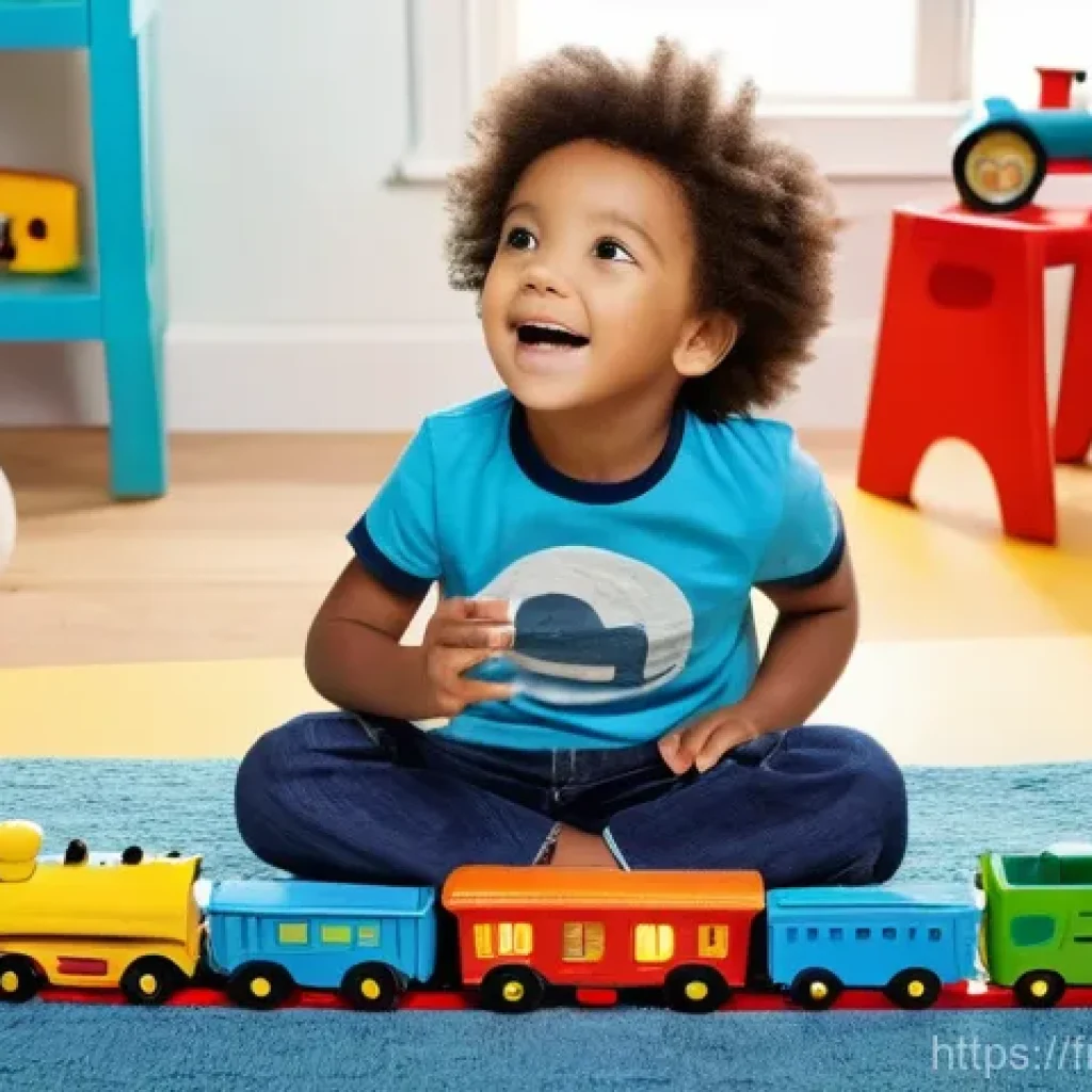 띠띠뽀 캐릭터별 인기 조사 - **Prompt:** "A vibrant and joyful scene of a young child, approximately 5 years old, with sparkling,...