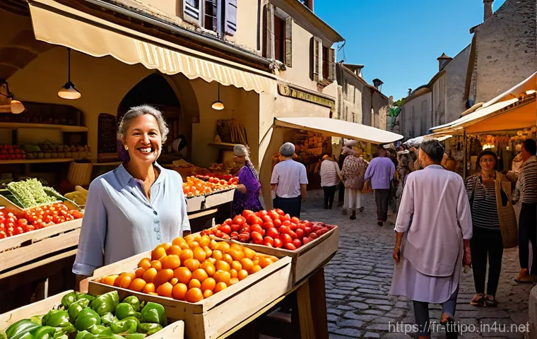띠띠뽀와 함께하는 여행 가이드 - Image Prompt 1: Discovering Authentic Local Life**