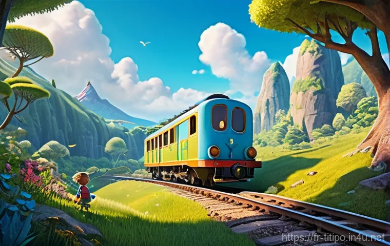 띠띠뽀와 AI 기술 접목 - **Prompt 1: Personalized Learning Adventure with Titipo**
    "A brightly lit, cozy children's room,...