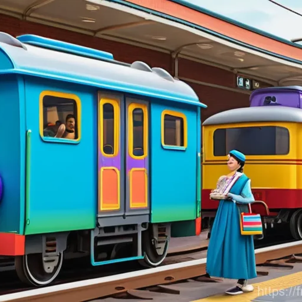 띠띠뽀 시즌별 캐릭터 변화 - A vibrant, animated scene depicting Titipo, Genie, and Diesel, all cheerful and wearing their unique...